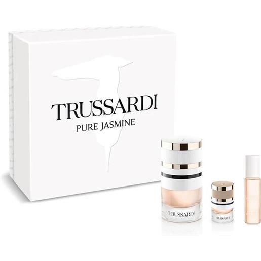 Trussardi pure jasmine life style eau de parfum cofanetto cofanetto