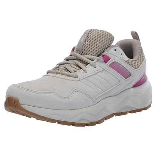 Columbia scarpe da trekking plateau venture da donna, stratus/dusty pink, 36 eu