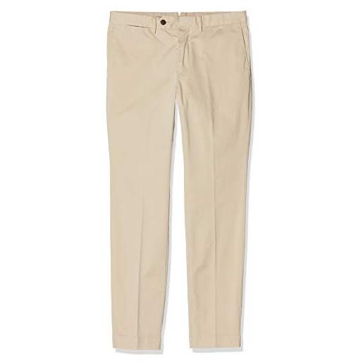 Hackett London hackett kensington slim chino pantaloni, beige (oatmeal 8hw), w39 (taglia produttore: 29) uomo