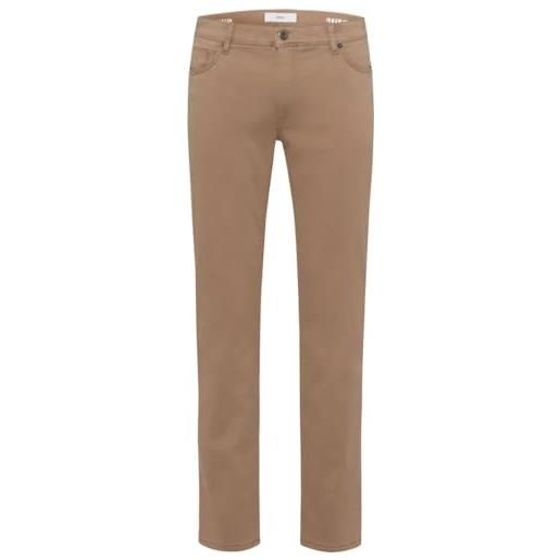BRAX tt style cadiz-thermo concept: wärmende five-pocket pantaloni eleganti da uomo, cappuccino, 33w x 34l