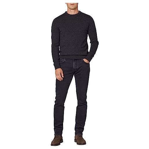 Hackett London denim lavato jeans, nero (black), w32 / l30 uomo