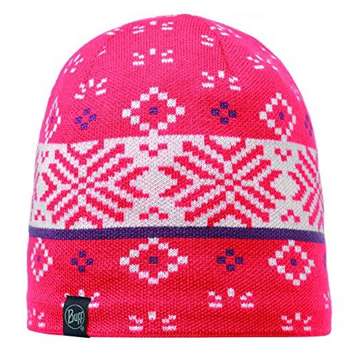 Buff mütze knitted polar hat 111011, berretto da unisex adulto, multicolore (jorden coral), taglia unica