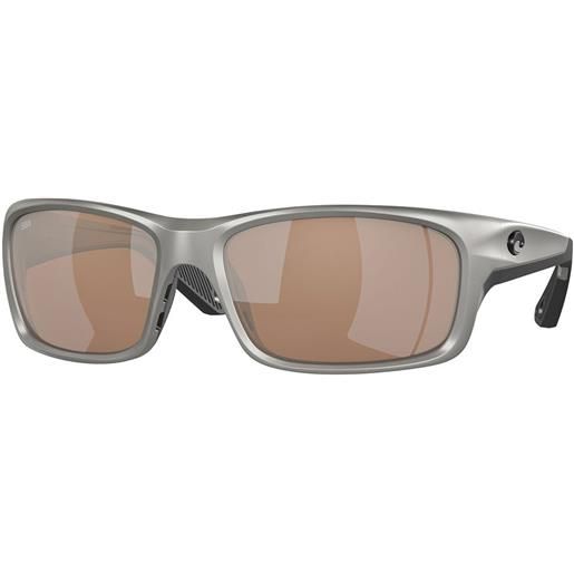 Costa jose pro polarized sunglasses trasparente copper silver mirror 580g/cat2 uomo