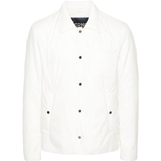Herno giacca-camicia a maniche lunghe - bianco