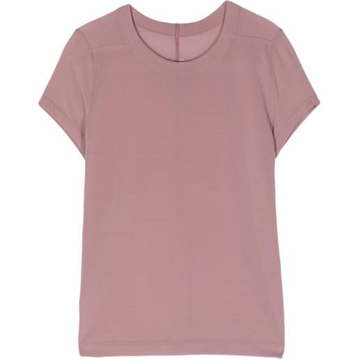 Rick Owens t-shirt level girocollo - rosa