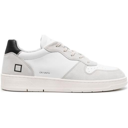 D.A.T.E. sneakers court vintage - bianco