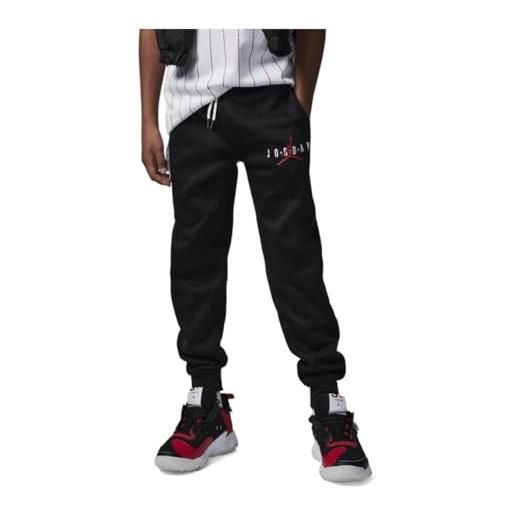 Nike jordan pantalone da ragazzo jumpman sustainable nero taglia s (128-137 cm) codice 95b912-023