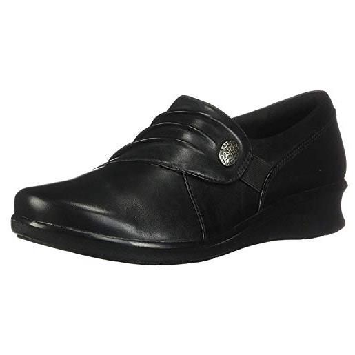 Clarks speranza roxanne, mocassino donna, eder nero, 38.5 eu larga