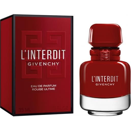Givenchy l'interdit eau de parfum rouge ultime, spray - profumo donna 50ml