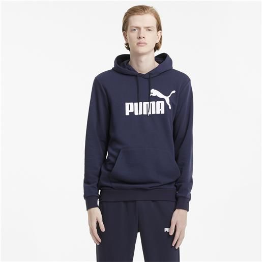 Puma ess big logo hoodie felpa con cappuccio uomo Puma cod. 586688