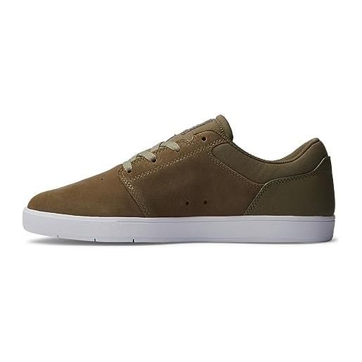 DC Shoes crisis 2, scarpe da ginnastica uomo, olive white, 40 eu