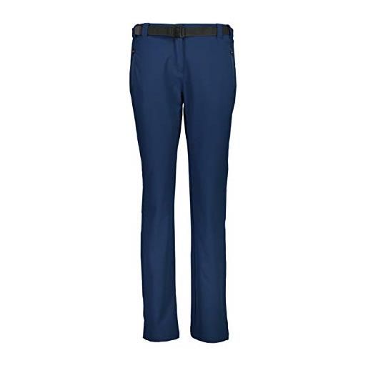 CMP - pantaloni elasticizzati da donna, blue, 52