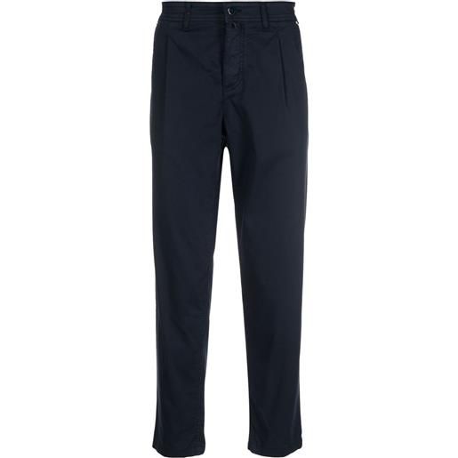 Kiton chino dritti - blu