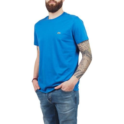 Lacoste t-shirt azzurra uomo