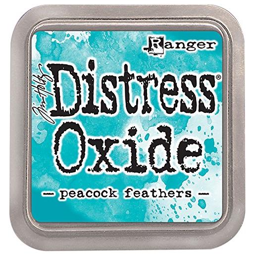 Ranger tim holtz distress oxide ink pad peacock feathers, 40gr