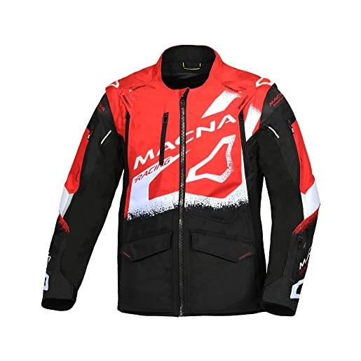 Macna giacca da moto fuoristrada, landmark rosso/nero xxl