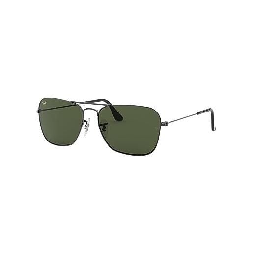 Ray-Ban per uomo rb3136 (caravan) - 004, occhiali da sole calibro 55