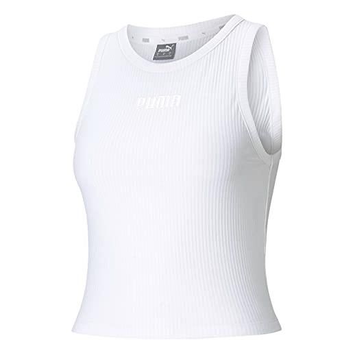 PUMA modern basics ribbed sleeveless t-shirt s