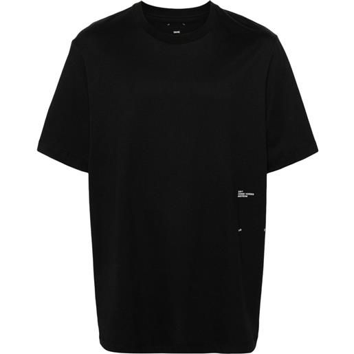 OAMC t-shirt con stampa fotografica - nero