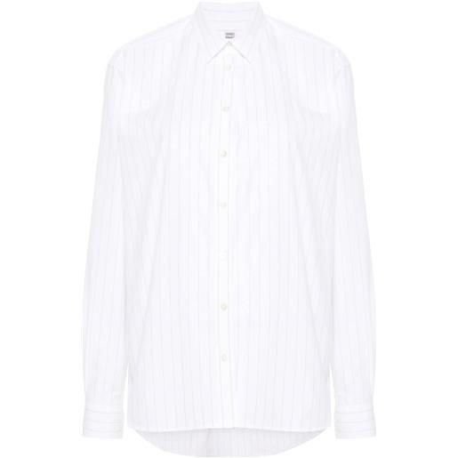 TOTEME camicia gessata - bianco