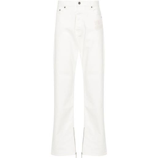 Off-White jeans dritti anni '90 - bianco