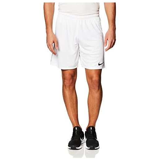Nike m nk dry lge knit ii short nb, pantaloncini sportivi uomo, bianco (white/black/black), 2xl