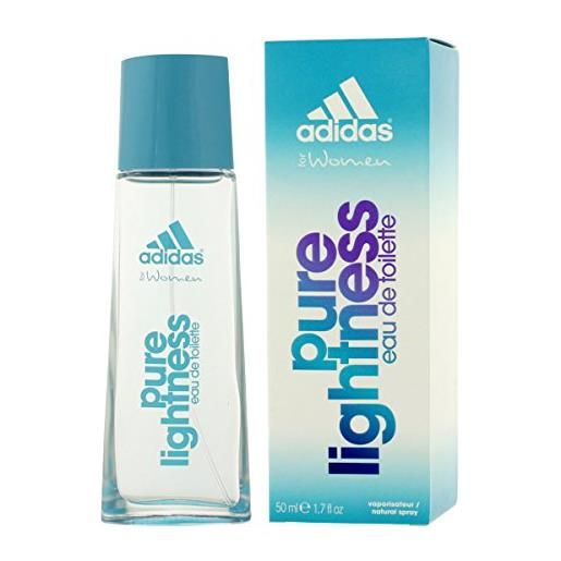 Adidas pure lightness eau de toilette da donna, 50 ml