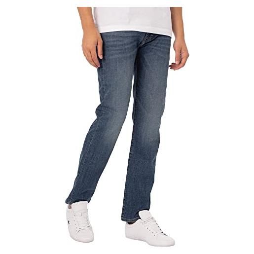 Lee slim fit mvp extreme motion jeans, nero, 36w / 30l uomo
