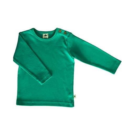 Leela Cotton langarmshirt, lapis t-shirt, türkis, 116 ragazzi unisex
