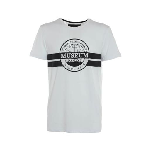 Museum t-shirt uomo - bianco modello mms23129 sintetico s