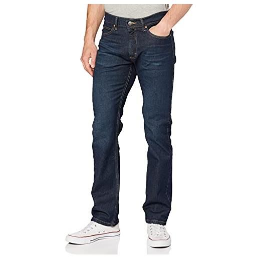 Lee legendary slim road rash, jeans uomo, blu (mid worn-in), 40w / 34l