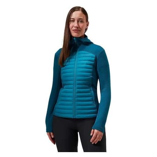 Berghaus nula hybrid synthetic insulated giacca per donna, blu, 38