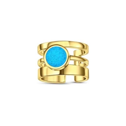 Ellen Kvam Jewelry rod ring - blue