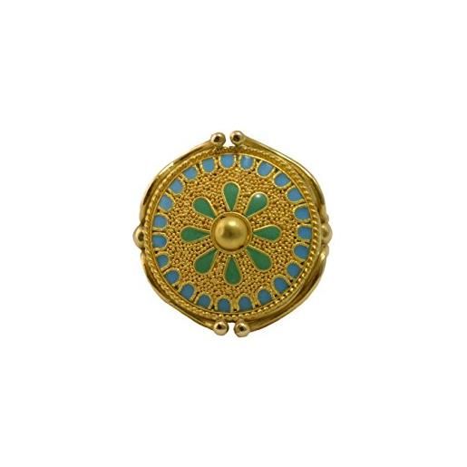 Oro degli etruschi - anellol'ottocento in oro 22 kt 18 kt