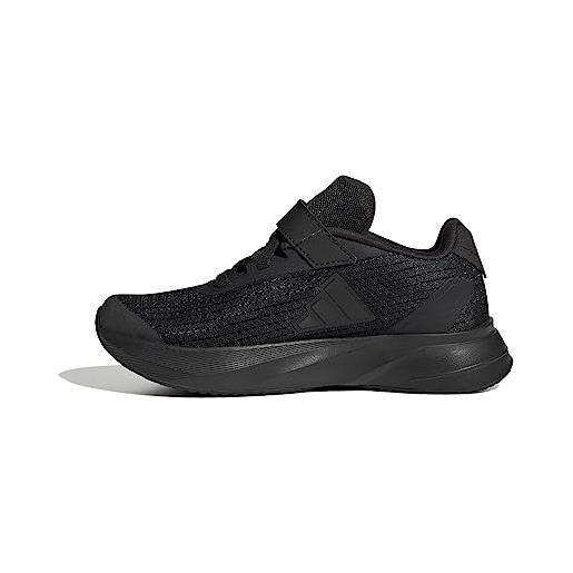 adidas duramo sl shoes kids, scarpe da ginnastica unisex - bambini e ragazzi, core black ftwr white carbon strap, 38 eu