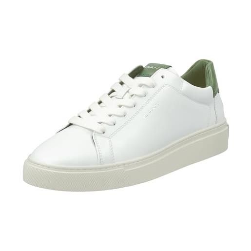 GANT footwear mc julien, scarpe da ginnastica uomo, bianco verde, 41 eu