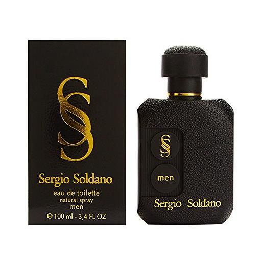 Sergio Soldano for men black profumo uomo 100 ml eau de toilette spray