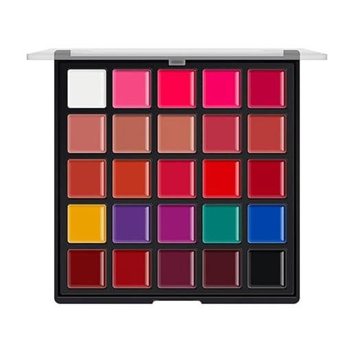 Chendongdong fashion 66 colori lip gloss palette trucco cosmetici set kit