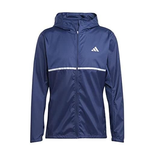 adidas otr jacket giacca, blu (azuosc), xxl uomo