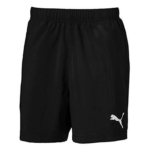 Puma active woven short 5` b pants, bambino, puma black, 176