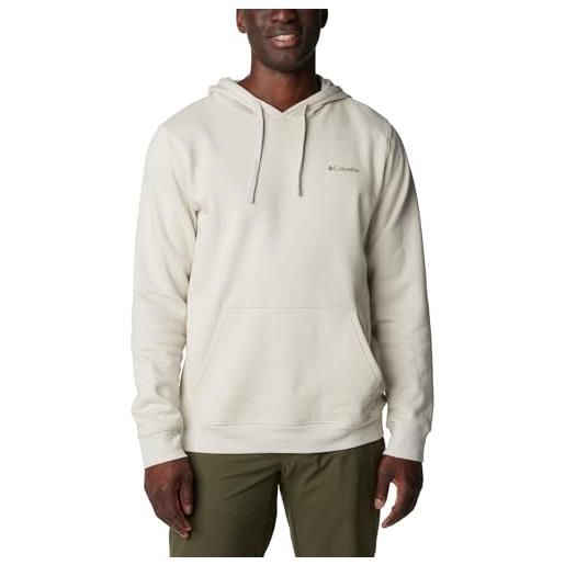 Columbia trek graphic hoodie, felpa con cappuccio uomo, collegiate navy, mountain air, 