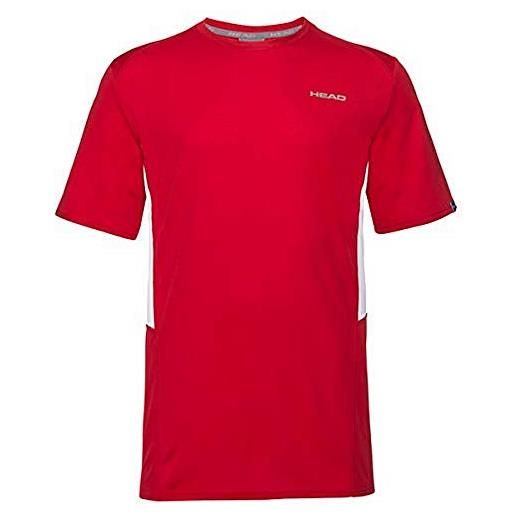 Head club tech-maglietta b, bambini e ragazzi, colore: rosso, m (herstellergröße: 140)