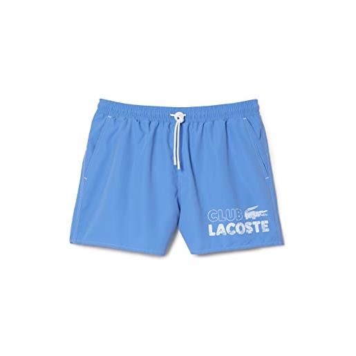 Lacoste mh5637 swimwear, blu navy, xl uomo