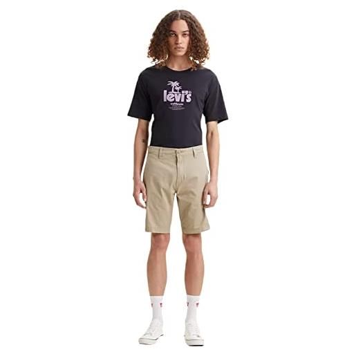Levi's xx chino taper shorts ii, pantaloncini a lunghezza media uomo, bunker olive light wt microsand twill ccu b, 31w