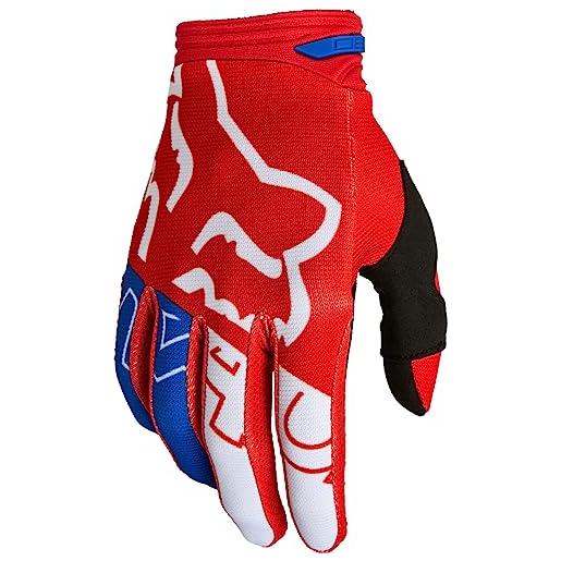 Fox Racing fox 180 skew gloves white/red/blue xl
