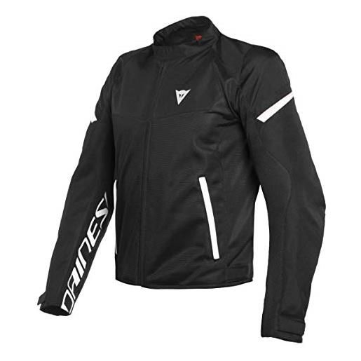 Dainese bora air tex jacket giacca moto estiva con protezioni, nero/bianco, 44