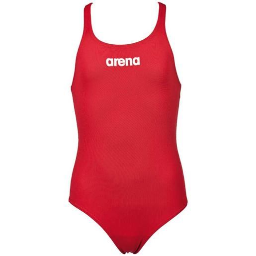 Arena solid pro swimsuit rosso, bianco 10-11 years ragazza