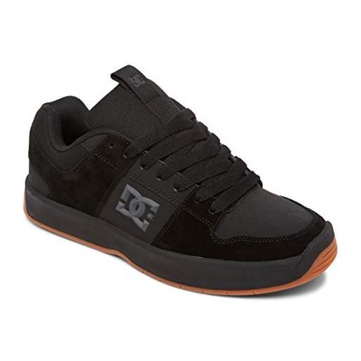 DC Shoes lynx zero, scarpe da ginnastica uomo, black gum, 37.5 eu