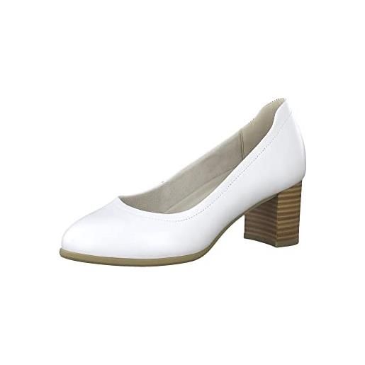 Tamaris jana 8-82401-20, scarpe décolleté donna, bianco ( white ), 40 eu larga