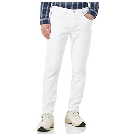 Garcia pantaloni denim jeans, bianco, 38 uomo